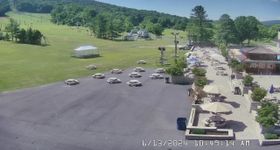 Webcam zeigt die aktuelle Schneelage in Liberty Mountain Resort