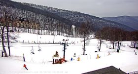 Webcam zeigt die aktuelle Schneelage in Wintergreen Ski Resort