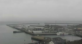 Loading bridge on Helgoland