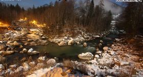 Lofer - Teufelssteg - River Saalach