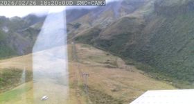 Webcam zeigt die aktuelle Schneelage in Manganui