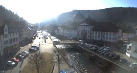 Main street of St Blasien Menzenschwand