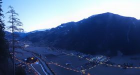 Mayrhofen: Ausblick Gasthof Zimmereben