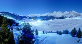 Blick auf das Arosa Bärenland