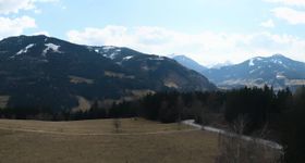 Mitterberg - View towards Grimming