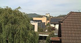 Möriken village - View Castle Wildegg