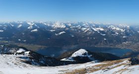 Mount Schafberg, Panoramic View