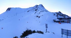 Top station of Reckmoos chairlift