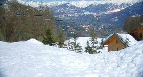 Mountain station of the Chabrières chair lift