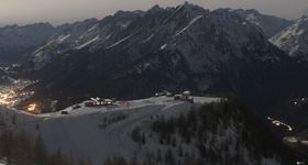 Mountain station Goldried gondola