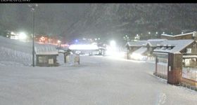 Myrkdalen Hotel at base station chair lift Myrkdalsekspressen