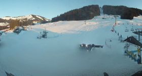 Notre Dame de Bellecombe - Talstation Sessellift Mont Rond