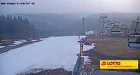 Oberhof: Fallbachhang Bergstation