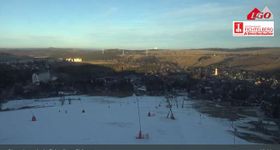 Webcam zeigt die aktuelle Schneelage in Oberwiesenthal Fichtelberg