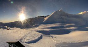 Orcieres 1850 - Bergstation Les Estaris (2.600m)