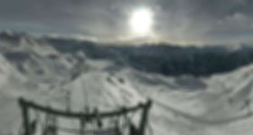 Orcieres 1850 - Bergstation Sessellift Drouvet