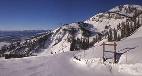 Webcam zeigt die aktuelle Schneelage in Jackson Hole