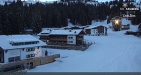 Panoramablick Oberlech