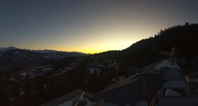 Crans Montana: Panoramablick Höhenklinik