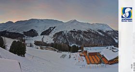 Webcam zeigt die aktuelle Schneelage in Schöneben - Haideralm am Reschensee