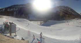 Webcam zeigt die aktuelle Schneelage in Isola 2000