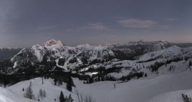 Webcam zeigt die aktuelle Schneelage in Nassfeld