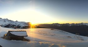 Webcam zeigt die aktuelle Schneelage in Axalp Brienz