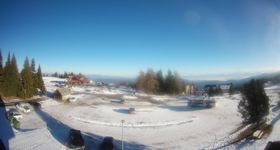 Parking lot, skiresort Hochrindl
