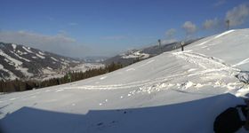 Piste ski resort Steibis, Allgäu
