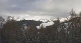 Pozza di Fassa: Panoramic view Dolomites