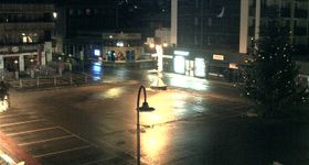 Railway station at Zermatt