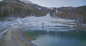 Reservoir Schneeberg and Chair lift Schneeberg
