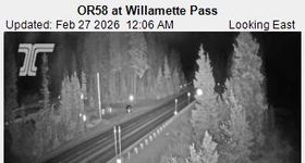 Road Condition Cam at Willamette Pass