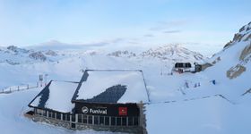 Rocher de Bellevarde in Val d'Isère