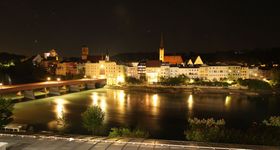 Rote Brücke and Brucktor Wasserburg am Inn