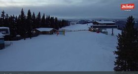 Scheffau at mountain range Wilder Kaiser