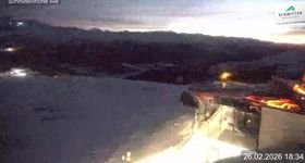 Webcam zeigt die aktuelle Schneelage in Schmitten - Zell am See