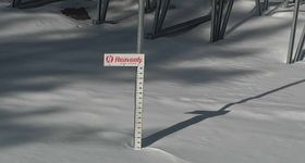 Schneehöhe Heavenly