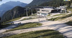 Königssee: Jennerbahn Mittelstation mit Restaurant