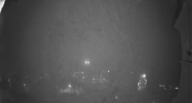 Schöneck: Blick vom Rathaus Richtung Kirche