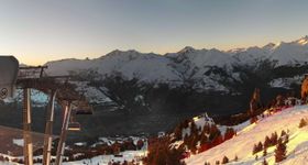 Peisey Vallandry - Bergstation Sessellift Clocheret