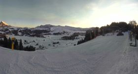 Seiser Alm: Panoramablick Mezdi Bergstation