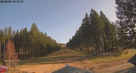 Webcam zeigt die aktuelle Schneelage in Thalfang Erbeskopf