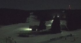 Skischulgelände in Klinovec