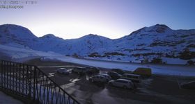 Webcam zeigt die aktuelle Schneelage in Rothwald Wasenalp am Simplon