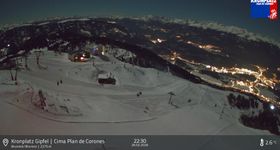 Kronplatz: Sicht auf Bruneck