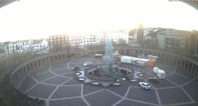 Square Exerzierplatz in Pirmasens, Rhineland-Palatine (Germany)