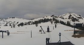 Webcam zeigt die aktuelle Schneelage in Palisades Tahoe