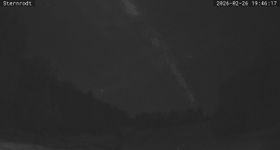 Webcam zeigt die aktuelle Schneelage in Sternrodt Bruchhausen