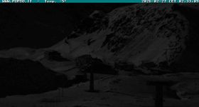 Stilfserjoch: Blick auf die Passhöhe